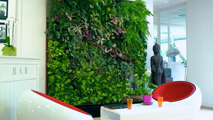 چگونه دیوارهای سبز زنده می‌تواند تا 15٪ بهره‌وری کارمندان را افزایش دهد؟